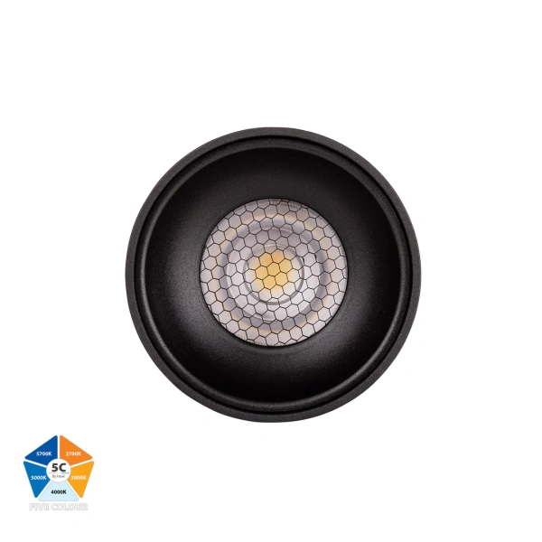 Surface downlight Nella BLK Extension 5CCT LED 7W IP54