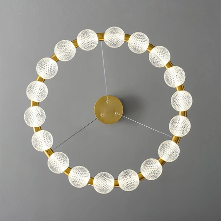 Pendant lamp Grazie P80 LED 25W BRS