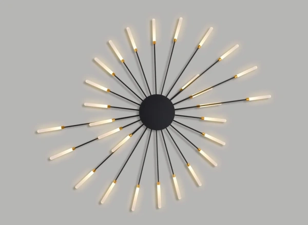 Wall lamp GIRANDOLA-28L Black