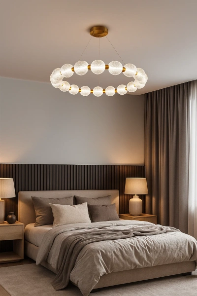 Pendant lamp Grazie P80 LED 25W BRS