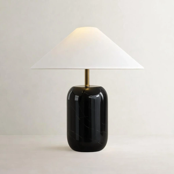 Table lamp Petra solid marble E27