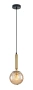 Pendant lamp TRATTINO 1 E27 brass