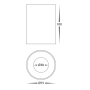 Surface downlight Nella BLK 5CCT LED 7W IP54