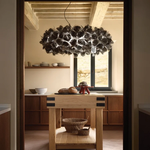 Pendant lamp Clizia Mama Non Mama L BK Handmade Italy