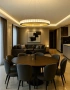 Pendant lamp Capella Alabaster Spanish Marble D80 LED CCT Dim BRS with remote