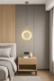 Pendant lamp Carinena P1 Alabaster Spanish Marble LED 10W BRS