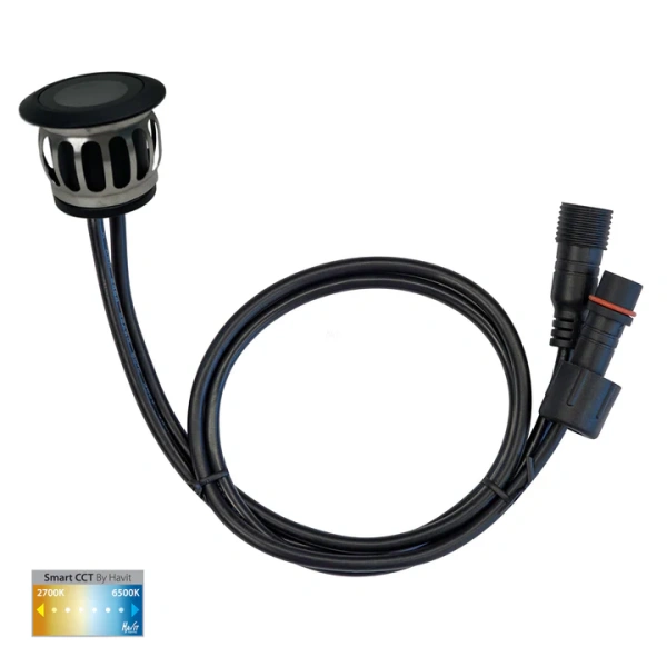 Deck light FLAME DIY 12V LED HV28261CCT-BLK CCT WIFI