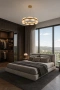 Pendant lamp Millares P1 Alabaster Spanish Marble D60 LED 50W CCT Dim BRS