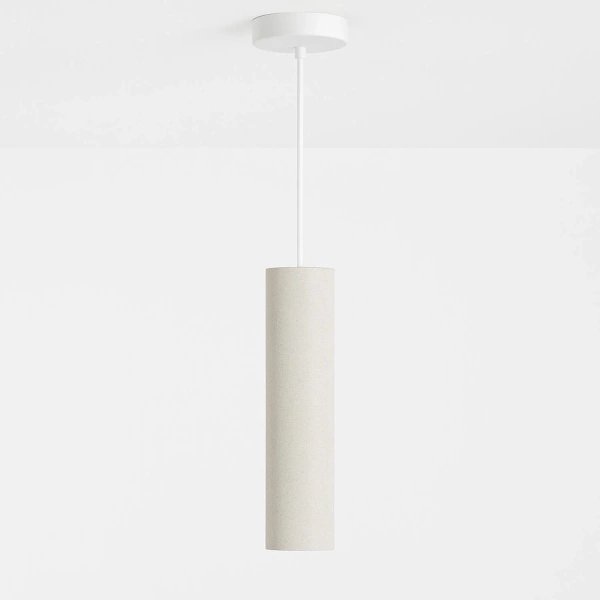 Pendant lamp Onyx Concrete GU10 WHT