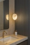 Pendant lamp Ateca P15 Alabaster Spanish Marble G9 BRS