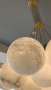 Pendant lamp Molina S19 Alabaster Spanish Marble G9 BRS