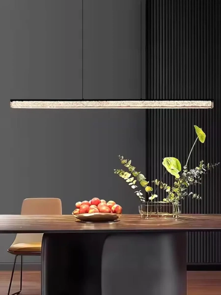 Pendant lamp Brystol Crystal LED 24W 3CCT L120 BLK