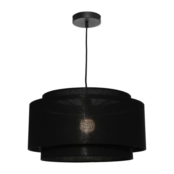 Pendant lamp Bern 1Lt Large Black