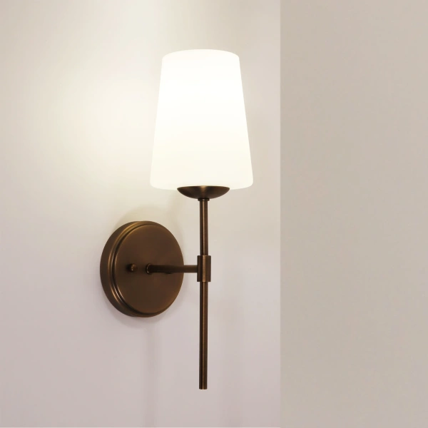 Wall light KINBURY E27 BRZ