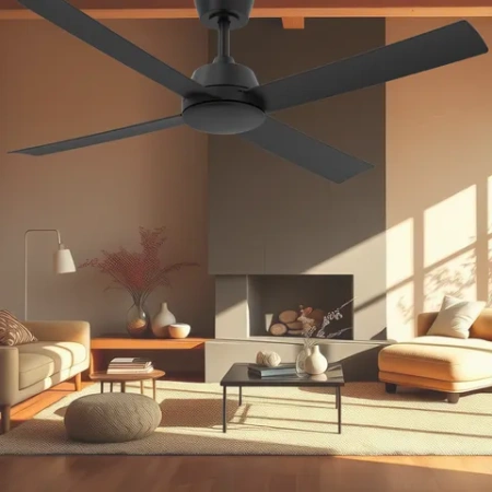 Ceiling Fan Bronco 52 DC Click-in blade BLK