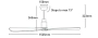 Ceiling fan Iceman DC with Remote D60 WH