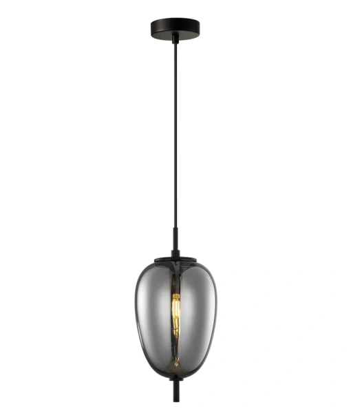 Pendant lamp PINO 6 E14 Smokey BLK