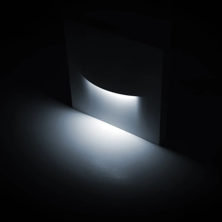 Wall light Lisca 3W 3CCT 240V SQUARE LED BLK