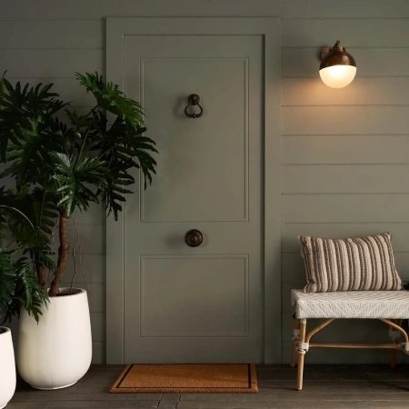Wall light Carrington G9 BRS