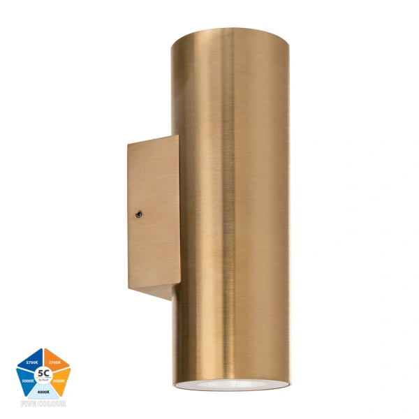 Wall light Aries 5C Colour up-down LED 12W BRS