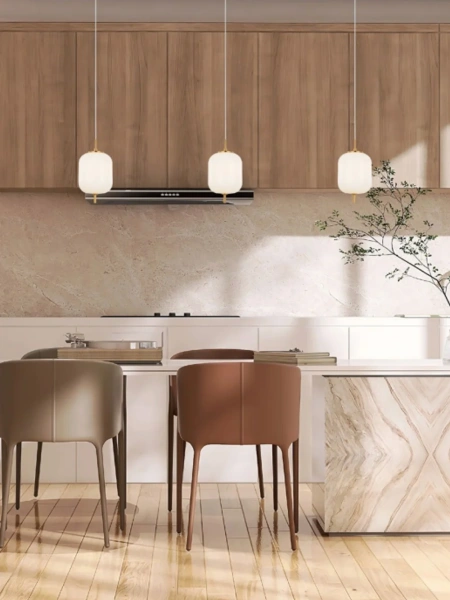 Pendant lamp PINO 3 Jar Opal Matte 10W