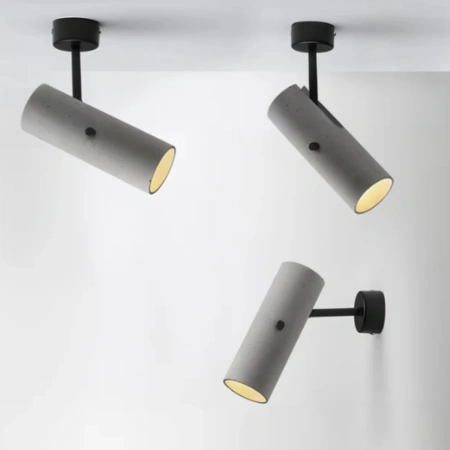 Wall lamp Liora GU10 Cement GR