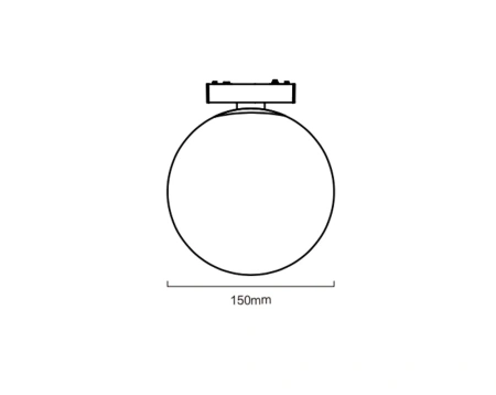 Track Earth Ball Z3058-6.OP.CCT.BK 48V 6W WIFI