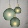 Pendant lamp PATINO 20 E27 D200 GREY SMOKE