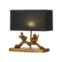 Table lamp Birds on Branch LED Gold