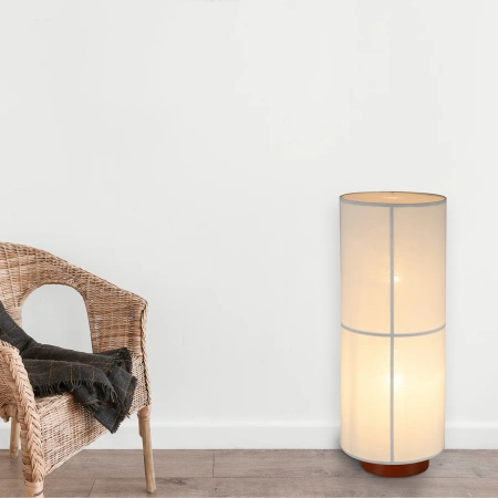 Floor lamp Ailsa E27 WHT