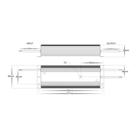 Driver LED HV9658-24V300W 24V IP66