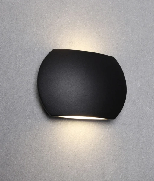 Wall light REMO 1 LED Exterior Curved Up-Down IP54