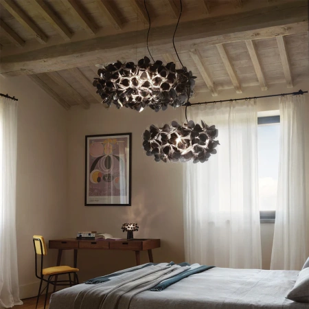 Pendant lamp Clizia Mama Non Mama L BK Handmade Italy