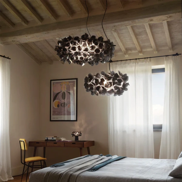 Pendant lamp Clizia Mama Non Mama S BK Handmade Italy