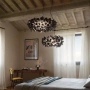 Pendant lamp Clizia Mama Non Mama L BK Handmade Italy