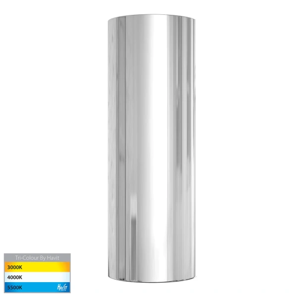 Wall light Aries Polished 316 Stainless Steel Up-Down LED HV3626T-PSS316 IP65