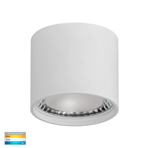 Surface downlight Nella WHT 3CCT LED 7W IP54