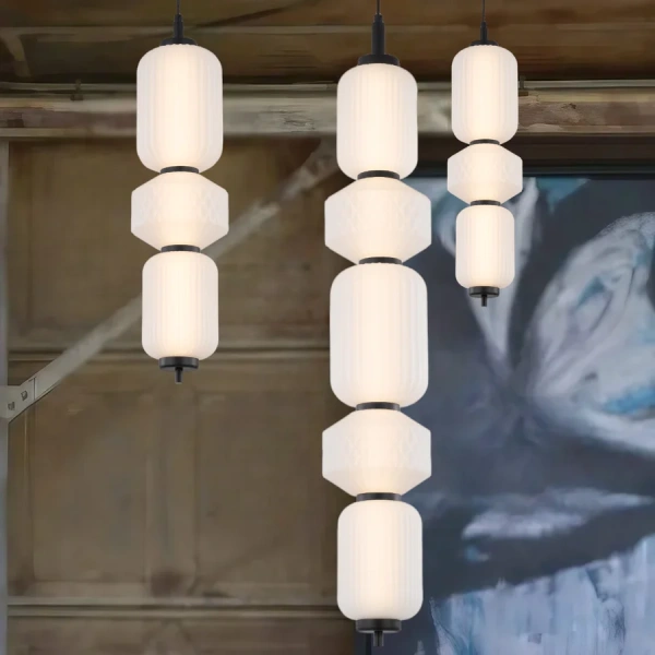 Pendant lamp Torso 3 L49 LED 16W 3K BK