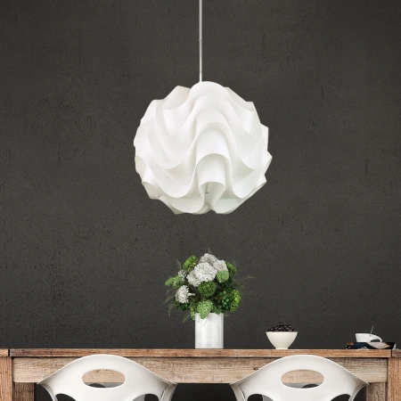 Single pendant Chic 43 WHT