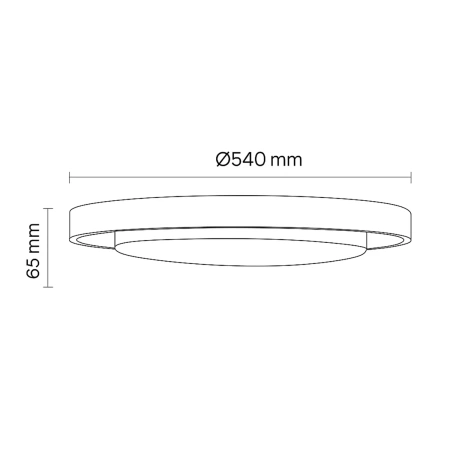 Ceiling  lamp Lyra Natural Stone LED CCT