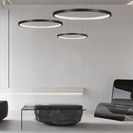 Pendant lamp Helisema P60 3CCT BL