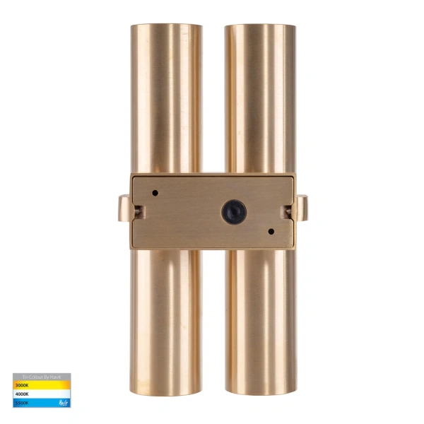 Wall light Luz Solid Brass 3CCT Up-Down HV10592T IP65