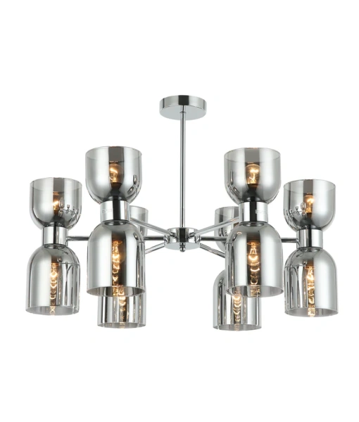 Pendant lamp Clessidra E27 CHR