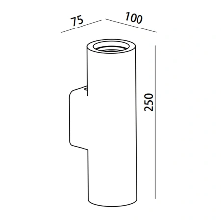 Wall lamp Eon Plaster GU10