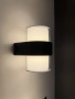 Wall light Otara 2lt IP65 10W 3CCT BLK