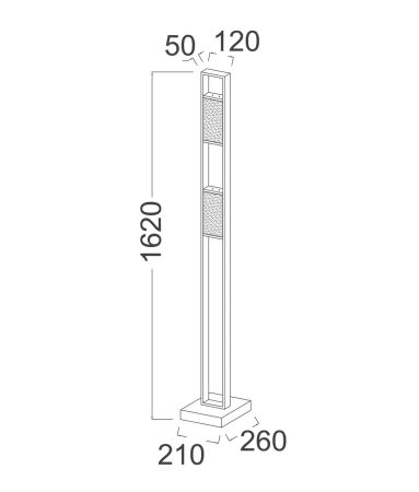 Floor Lamp Zeigel LED AB