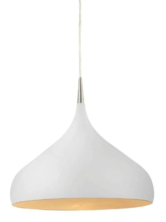 Pendant lamp ZARA10A E27 white