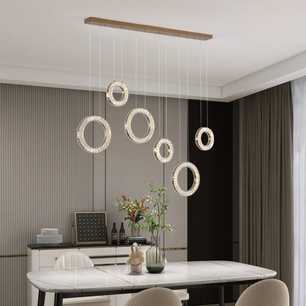 Pendant lamp LUNA 6 LED 80W GL