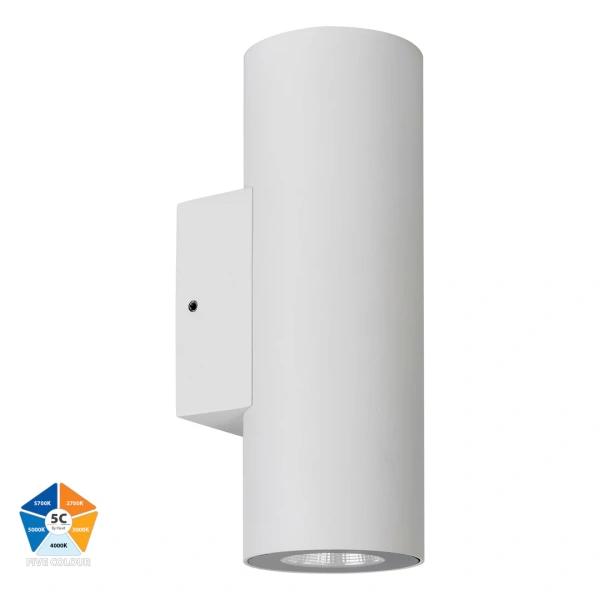 Wall light Aries Aluminium WHT Up-Down LED HV3626S-ALUWHT IP65