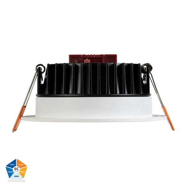 Recessed downlight Ora WHT 5CCT Fixed LED 13W IP54 Mat